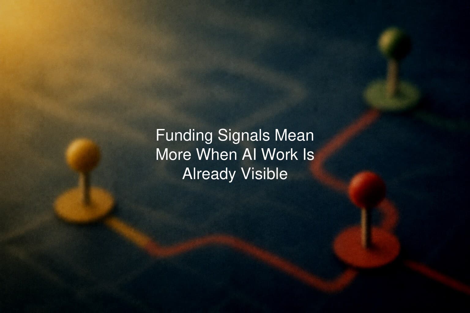 Funding Signals Mean More When AI Work Is Already Visible